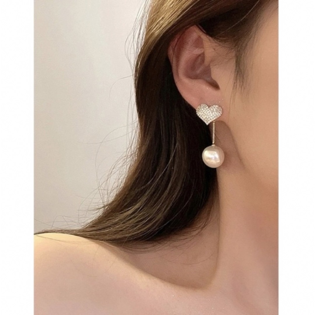 ✨美品✨ ete エテ　k10 ゴールド　パール　ピアス　k18