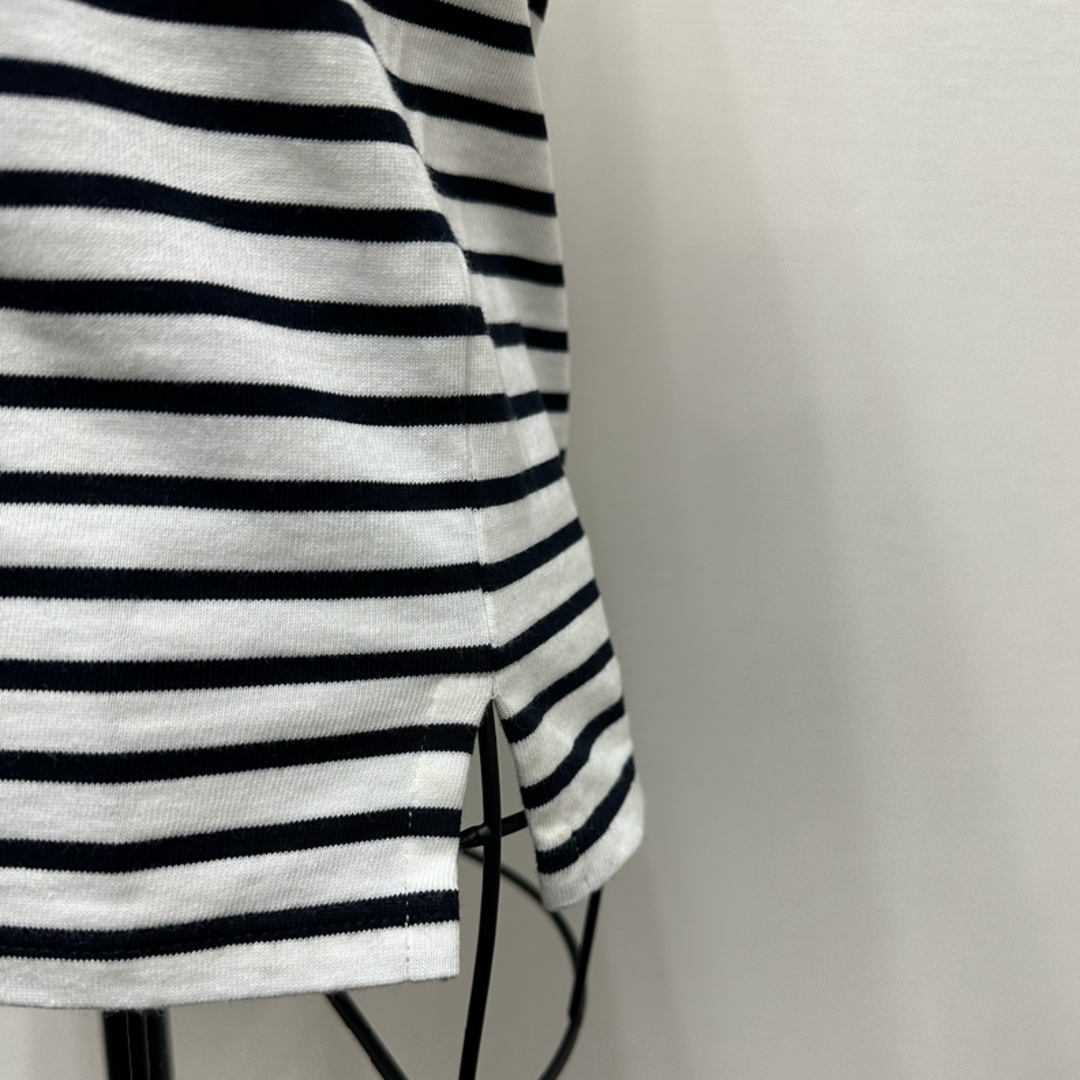 Christian Dior(クリスチャンディオール)のCHIRISTIAN DIOR ボートネックボーダーTシャツ レディースのトップス(Tシャツ(半袖/袖なし))の商品写真