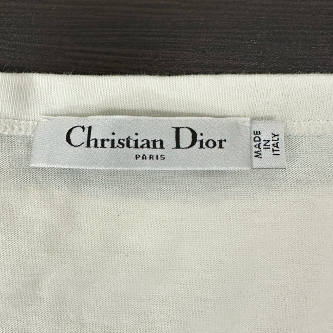 Christian Dior(クリスチャンディオール)のCHIRISTIAN DIOR ボートネックボーダーTシャツ レディースのトップス(Tシャツ(半袖/袖なし))の商品写真