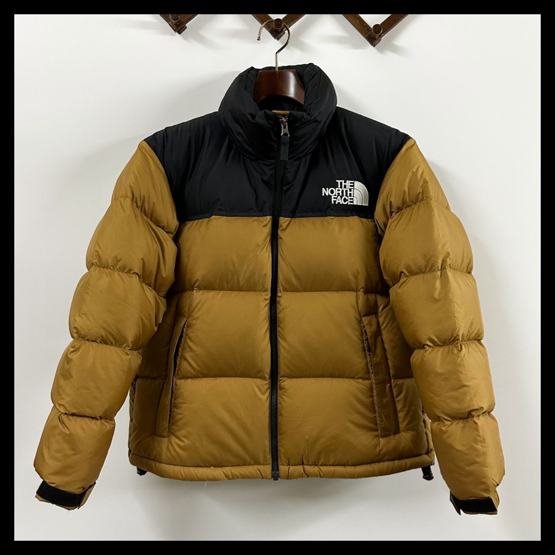 THE NORTH FACE ノースフェイス ヌプシダウン ブリティッシュカーキ ...