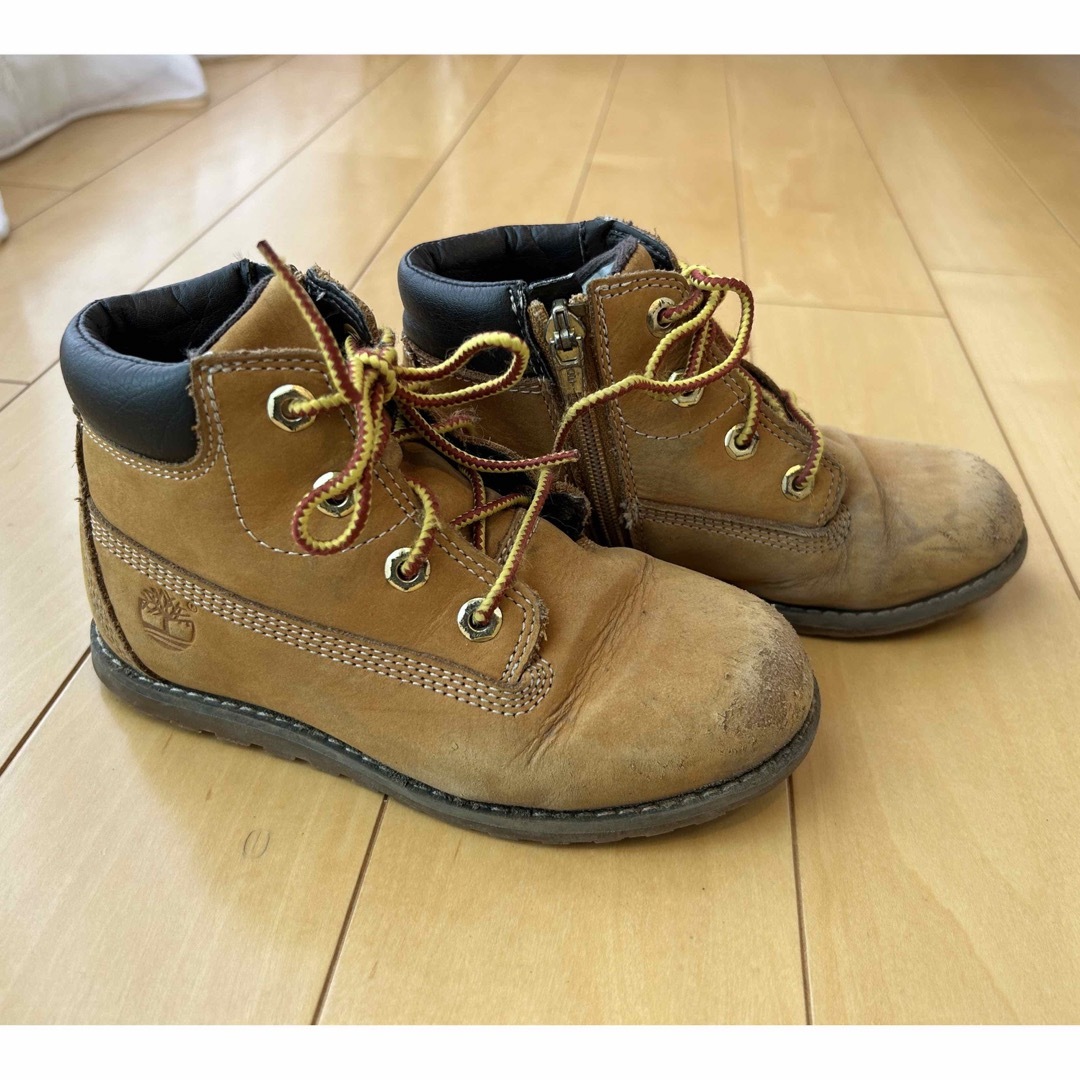 Timberland(ティンバーランド)のティンバーランド Timberland 17.5cm  キッズ  ジッパー キッズ/ベビー/マタニティのキッズ靴/シューズ(15cm~)(ブーツ)の商品写真