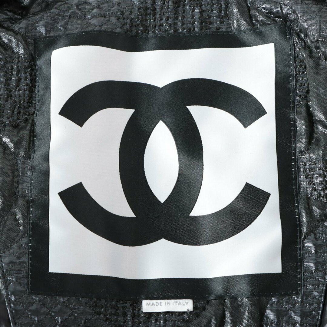 CHANEL(シャネル)のシャネルスポーツ ココマーク ポリエステル×ナイロン 36 ネイビー レデ レディースのジャケット/アウター(その他)の商品写真