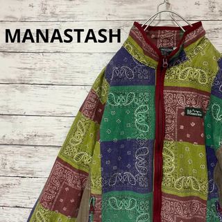 MANASTASH - MANASTASH バンダナ柄ジッププルゾン クレイジーパターン ...