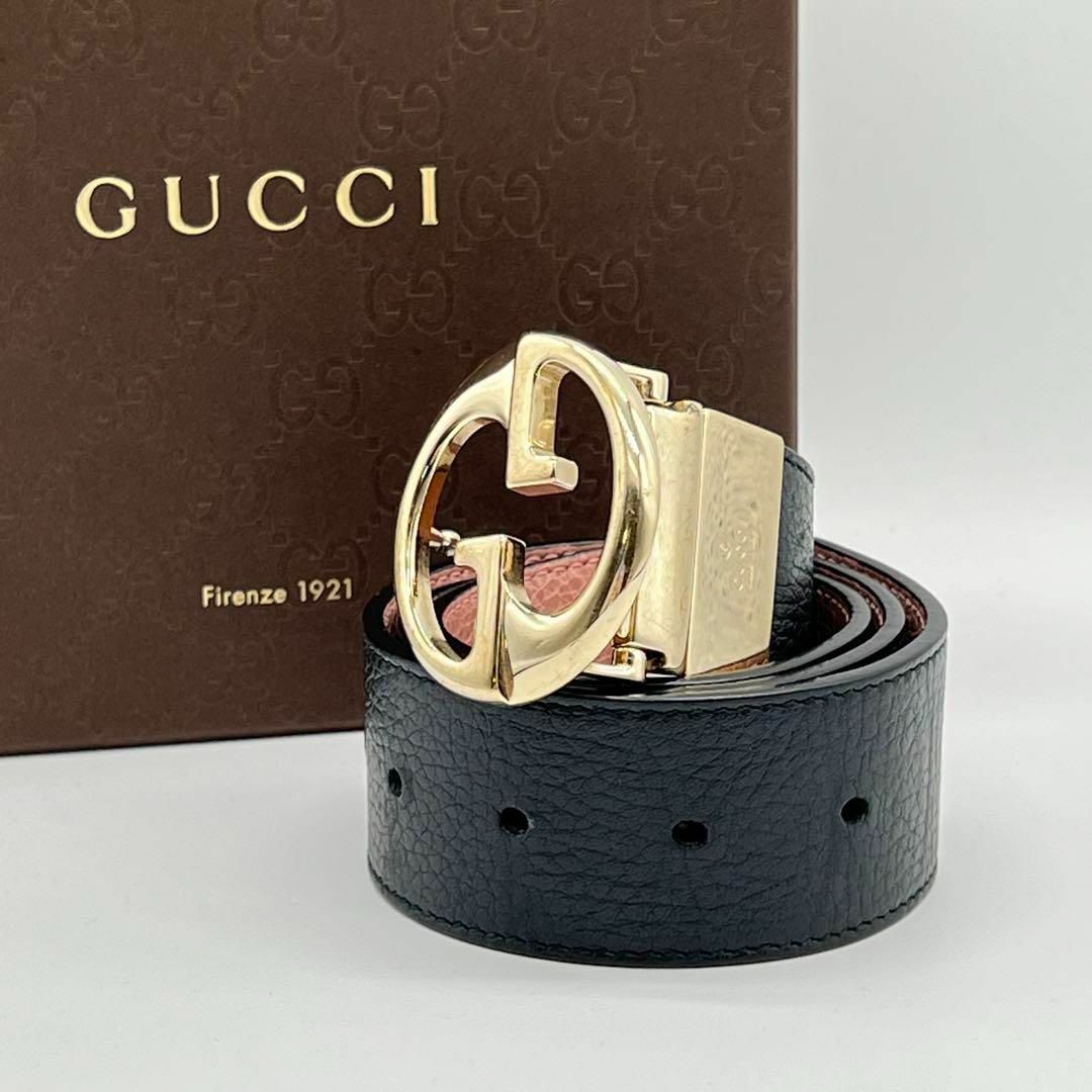 Gucci - ✨️美品✨️GUCCI 変則インターロッキング リバーシブル