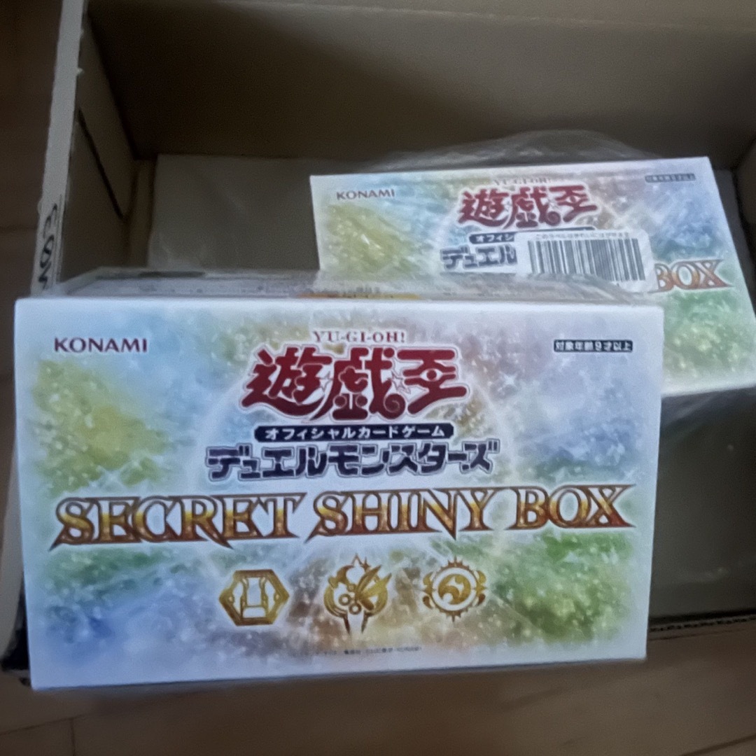 遊戯王OCGデュエルモンスターズ SECRET SHINY BOX 3BOX