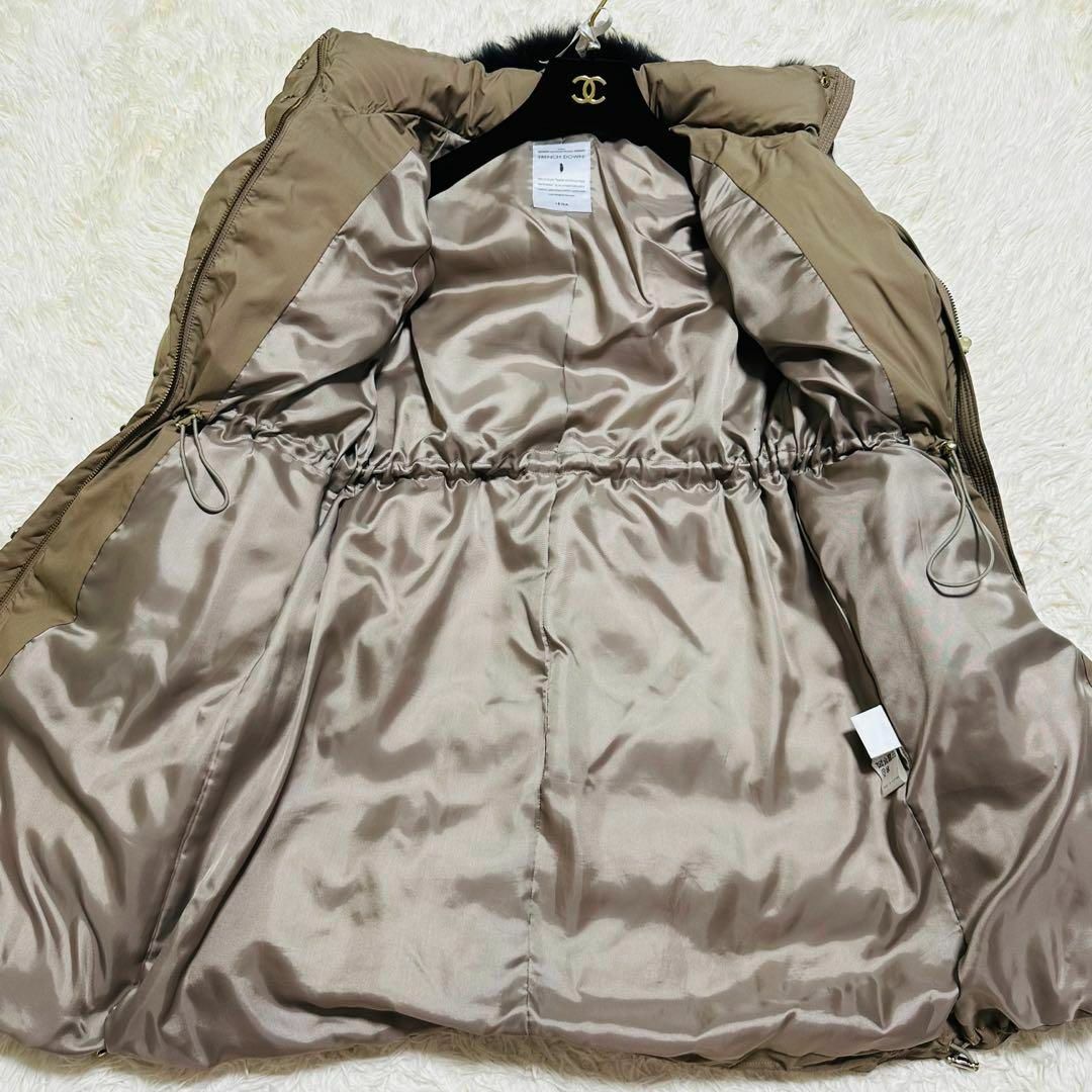 IENA - 【美品】IENA タフタロングダウンコート フレンチダウン
