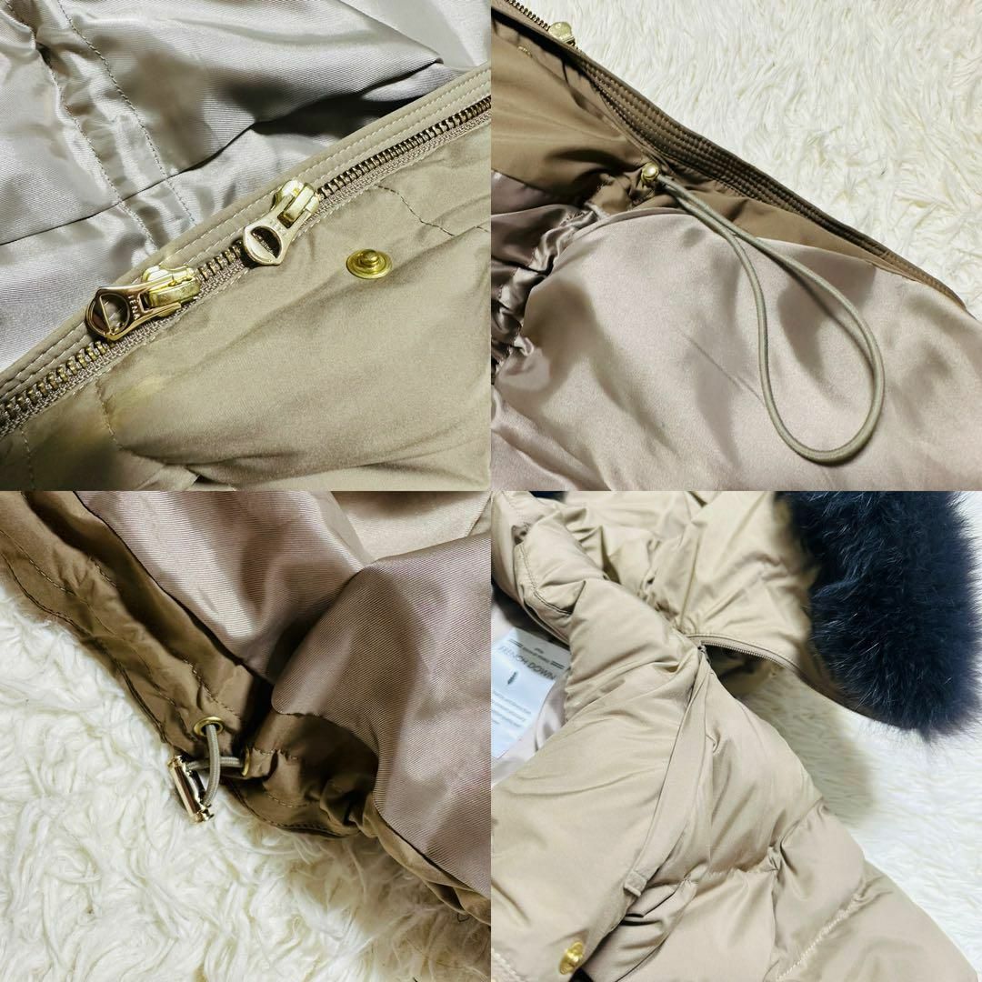 IENA - 【美品】IENA タフタロングダウンコート フレンチダウン