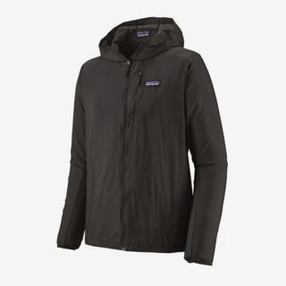 パタゴニア(patagonia)のパタゴニア　メンズ　フーディニ　ジャケット ブラック(ナイロンジャケット)