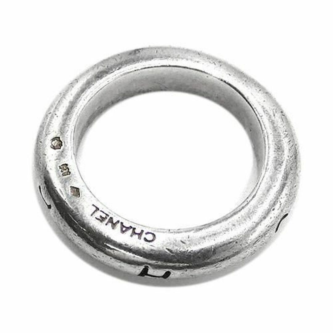 シャネル アクセサリー シルバー リング 指輪 13号 JJS03660 - リング