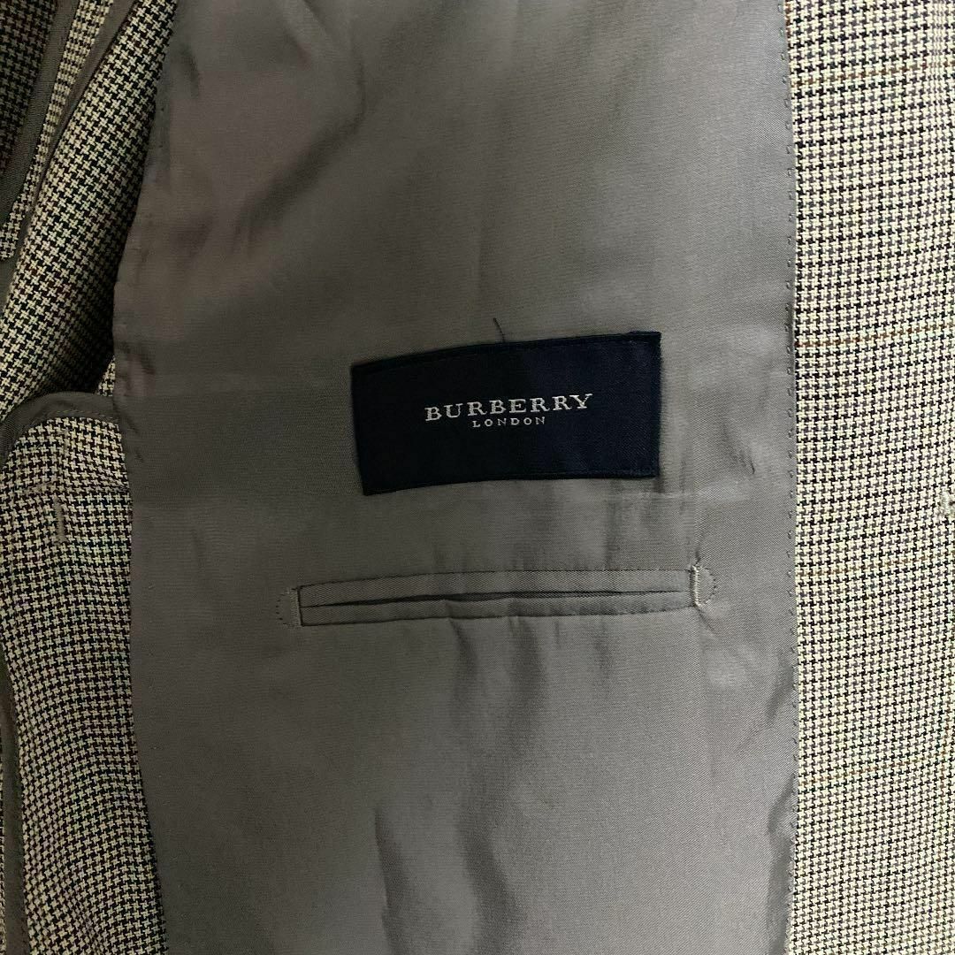 バーバリー BURBERRY 千鳥柄 テーラードジャケット メンズ AB3 古着