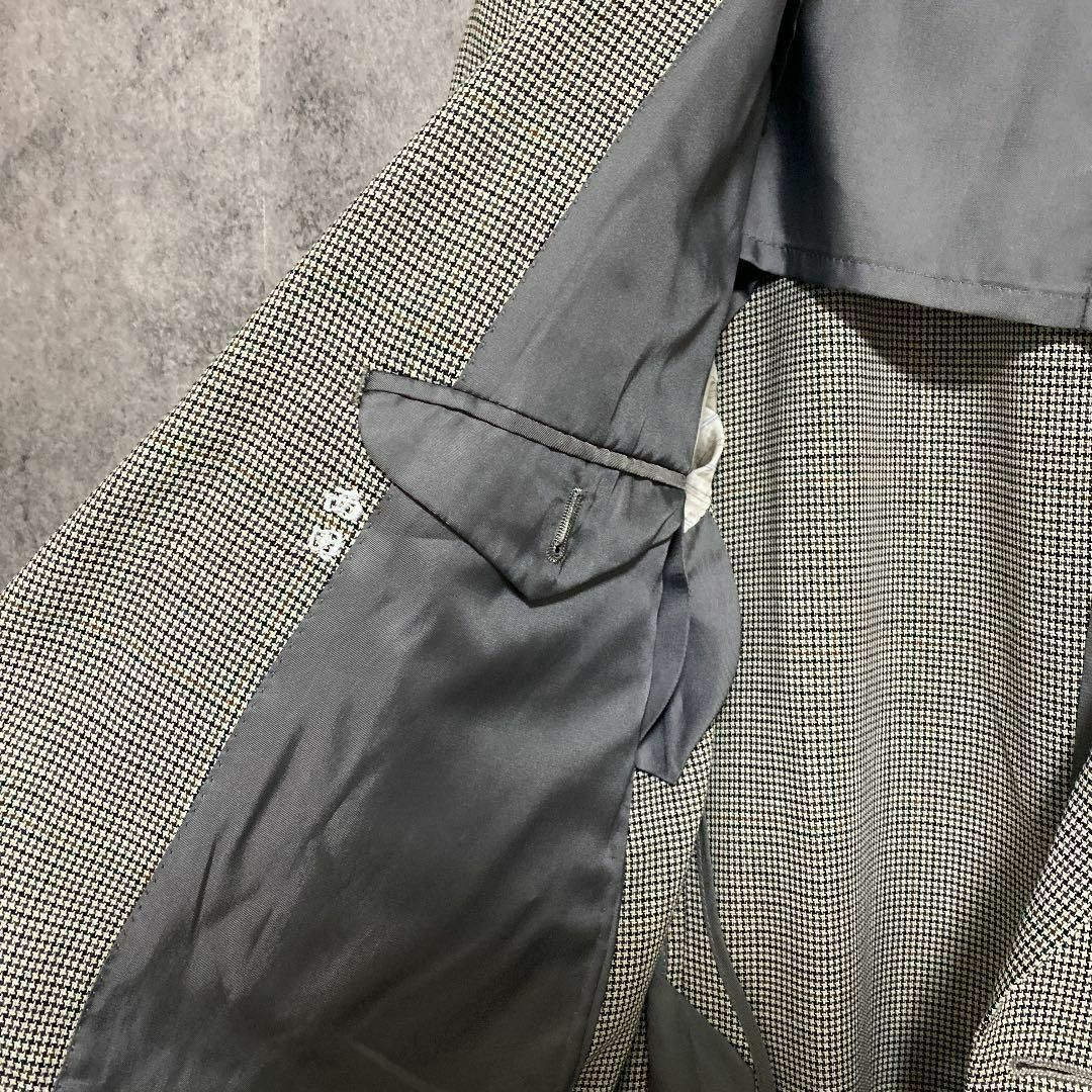 バーバリー BURBERRY 千鳥柄 テーラードジャケット メンズ AB3 古着