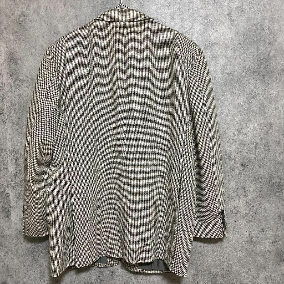 バーバリー BURBERRY 千鳥柄 テーラードジャケット メンズ AB3 古着