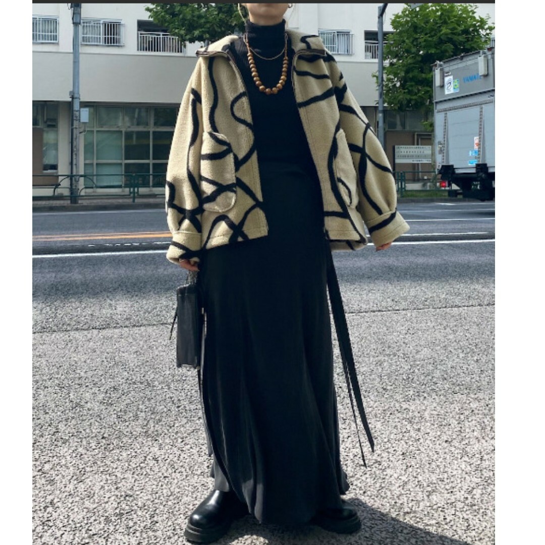【AMERI】2WAY REVERSIBLE BOA JACKET