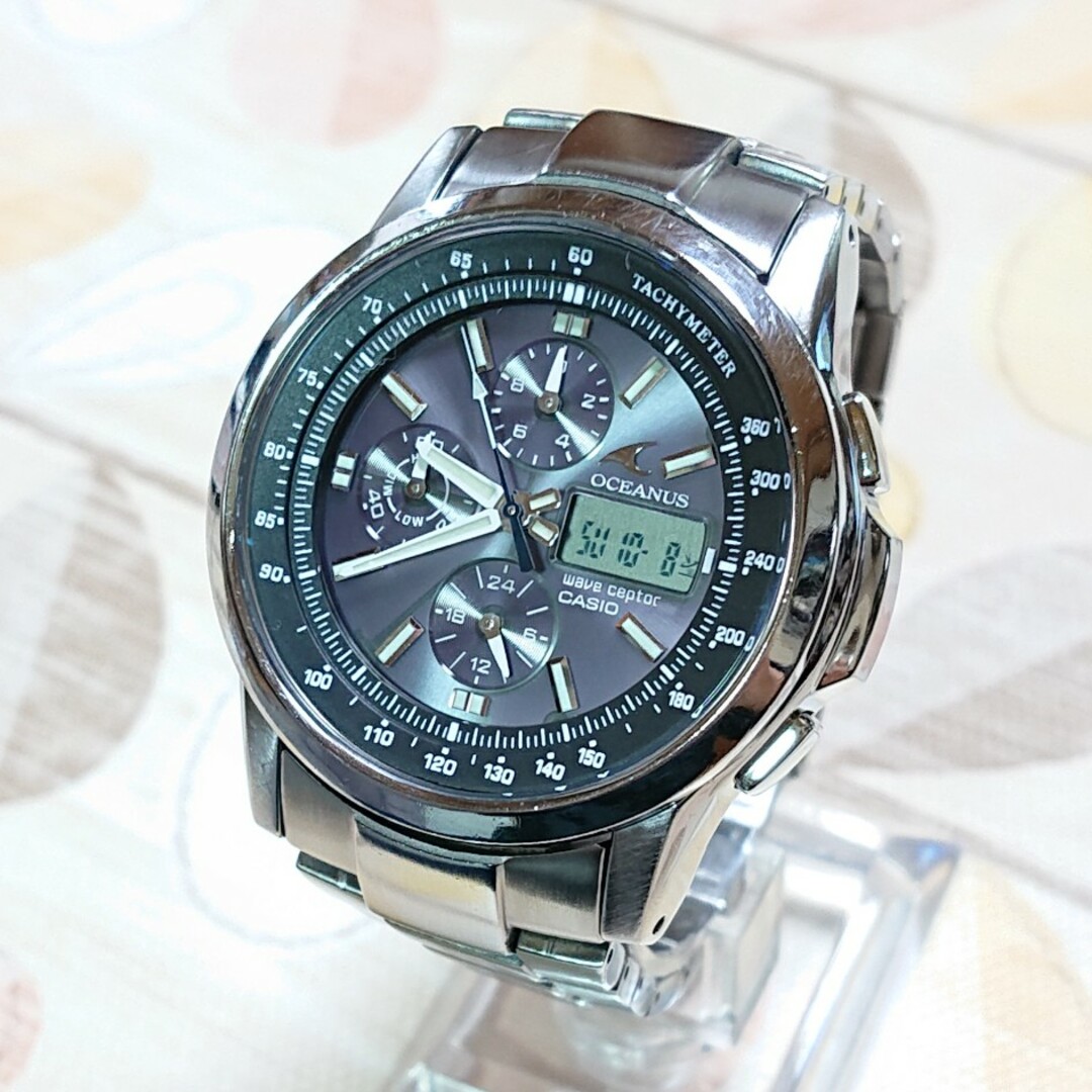 CASIO(カシオ)の良品【CASIO／OCEANUS】電波ソーラー メンズ腕時計 OCW-500TD メンズの時計(腕時計(デジタル))の商品写真