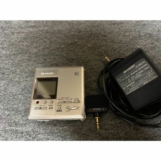 ⭐︎希少⭐︎ SHARP スケルトン ポータブルMDプレーヤー 持運び ⭐︎希少⭐︎ SHARP スケルトン ポータブルMDプレーヤー 持運び