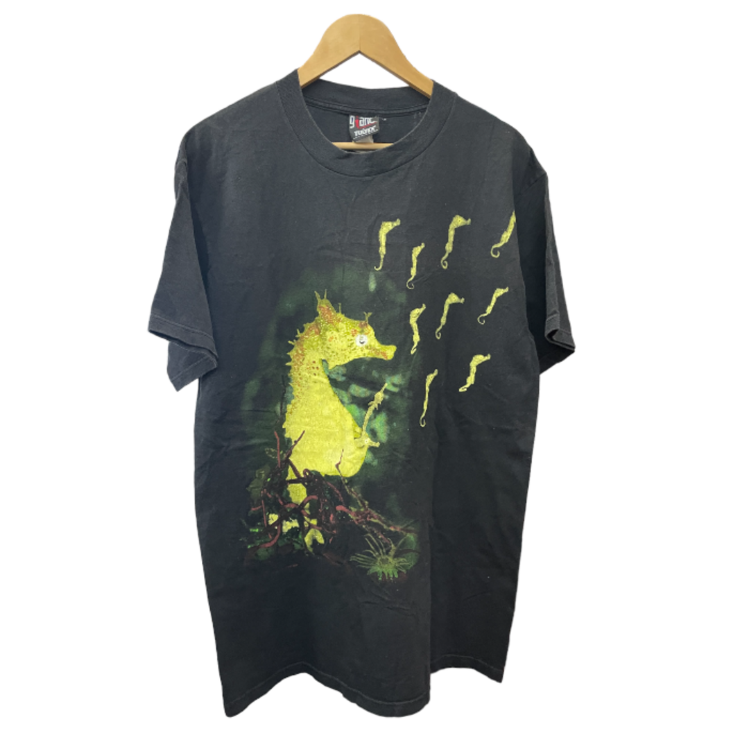 NIRVANA ニルヴァーナ ヴィンテージ バンドTシャツ タツノオトシゴ 90