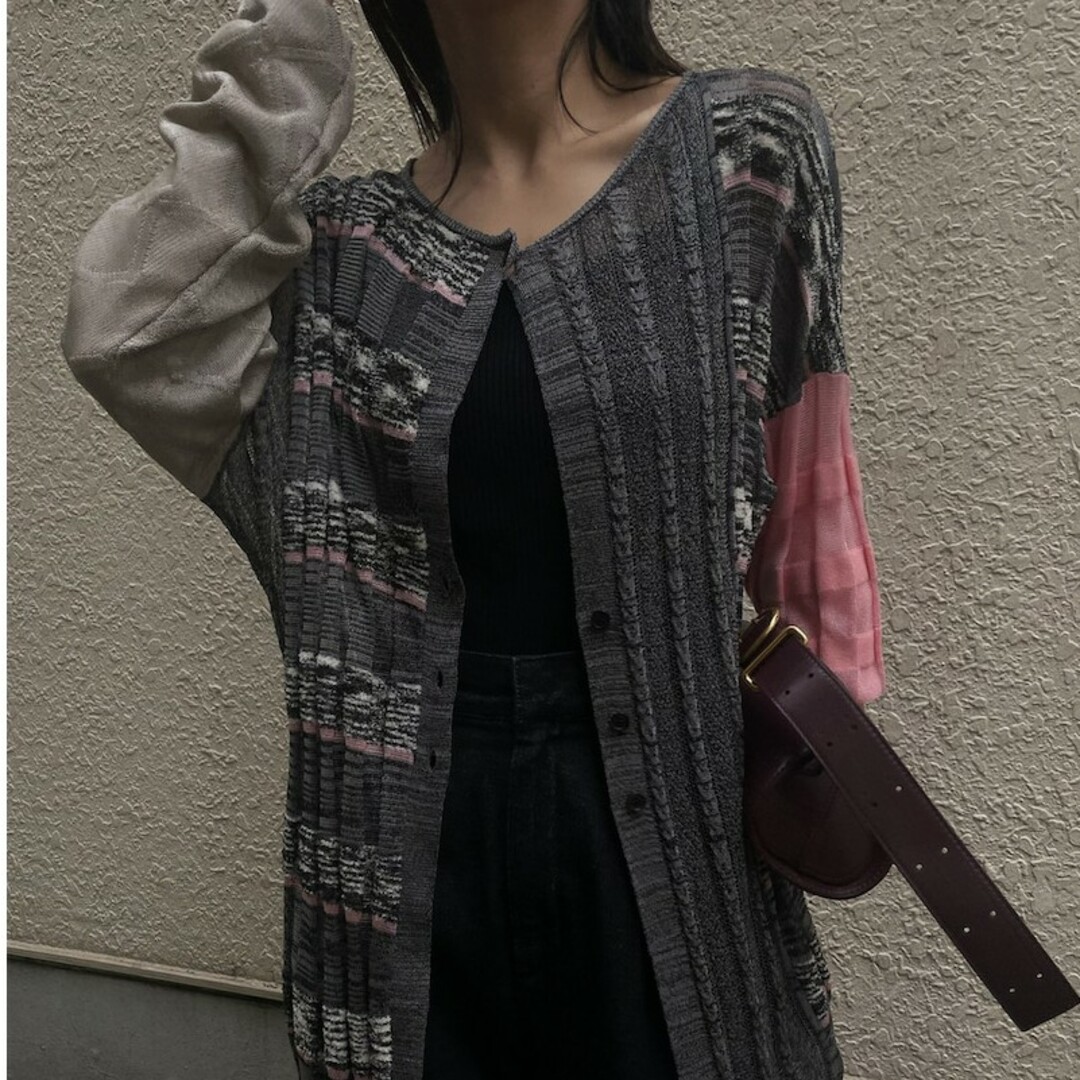 AmeriVINTAGE完売品MULTICOLOR KNIT CARDIGAN 5