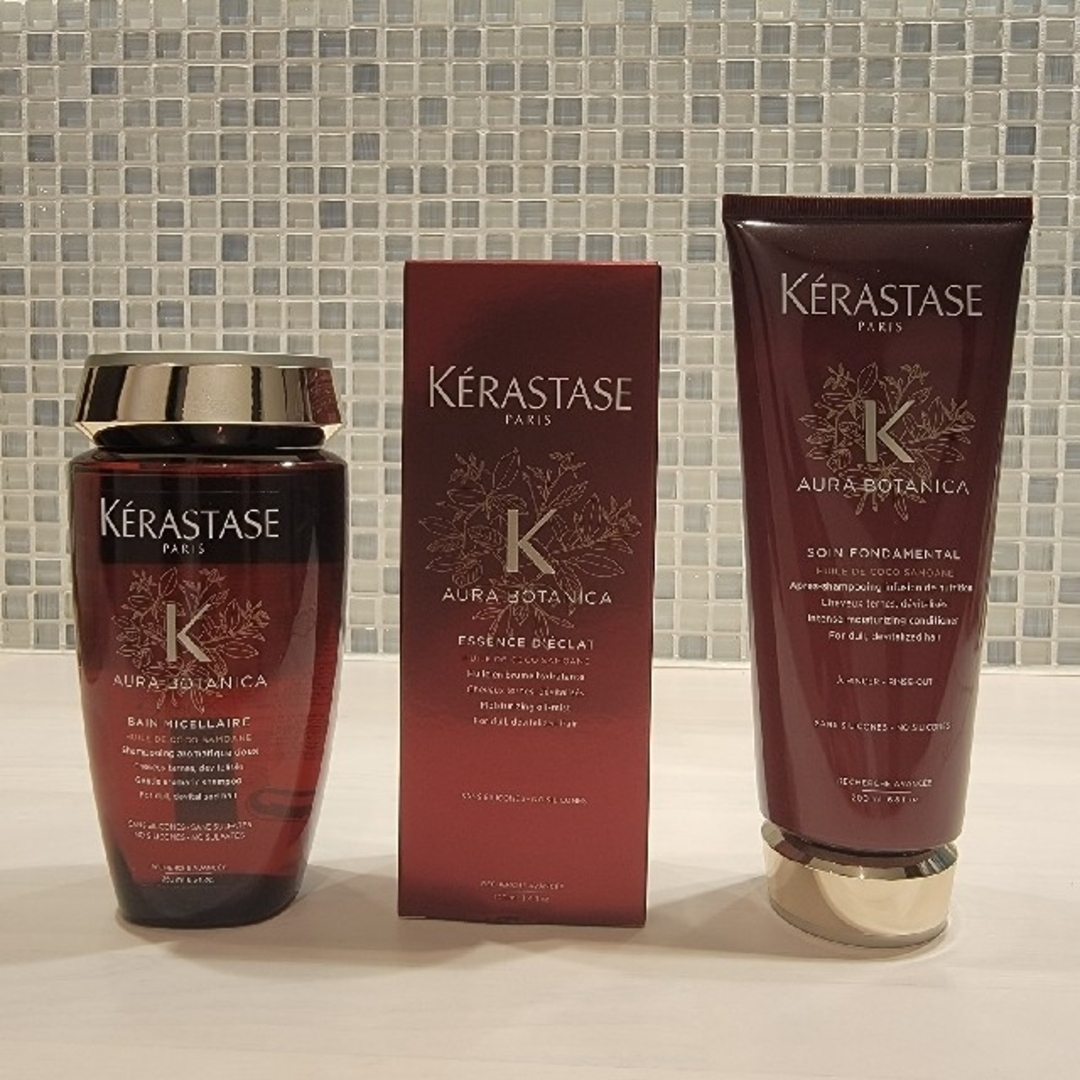 KERASTASE(ケラスターゼ)の新品未使用　ケラスターゼ　オーラボタニカ　3点セット コスメ/美容のヘアケア/スタイリング(ヘアケア)の商品写真