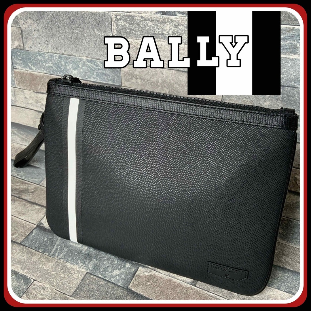 ◇◇◇ 《BALLY バリー》クラッチバッグ メンズ ブラック - www ...