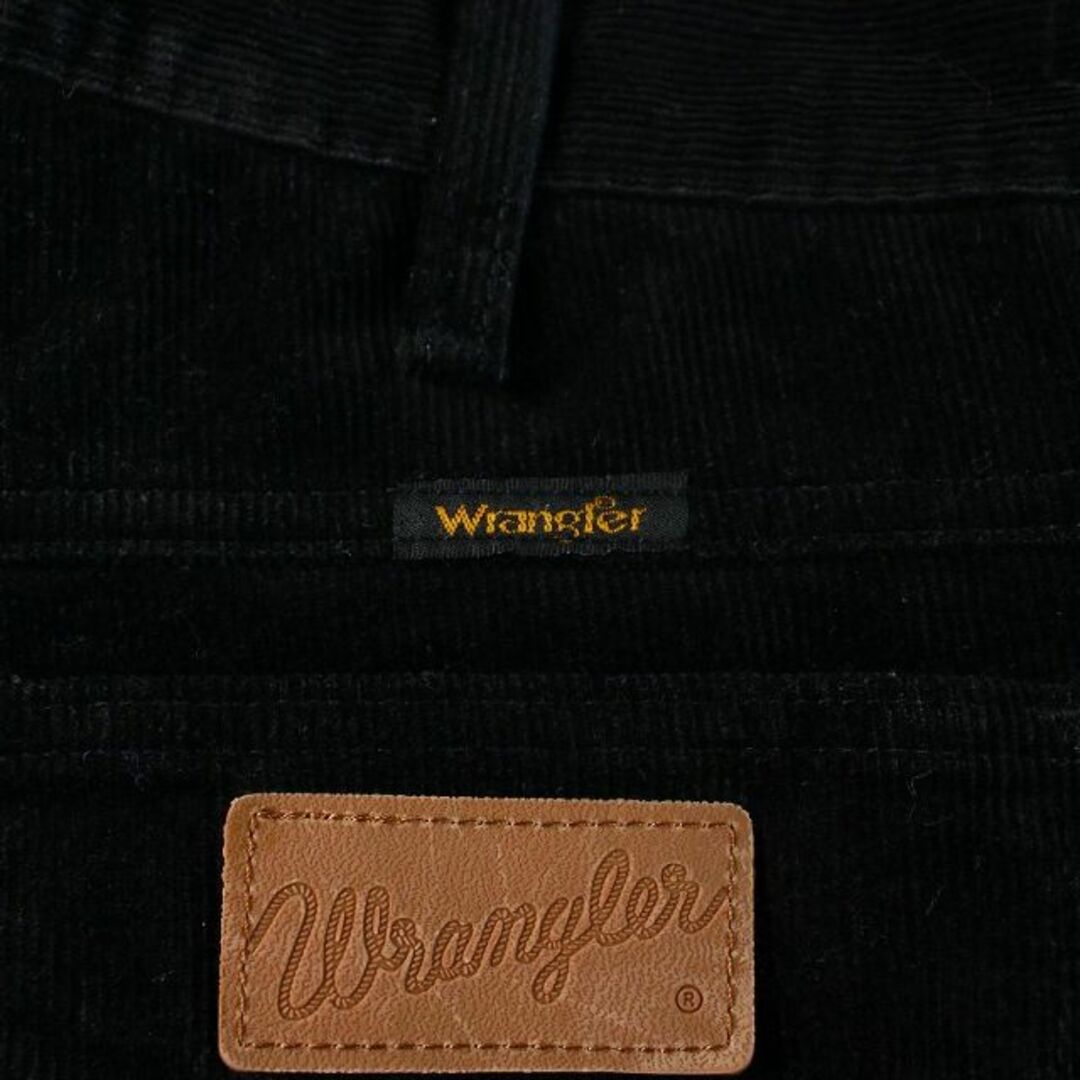 WRANGLER コーデュロイパンツ ストレート 黒 ブラック WS0096