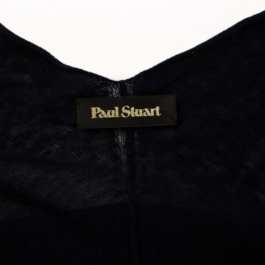 Paul Stuart(ポールスチュアート)のPAUL STUART 23SS ドルマンカーデ カーディガン 長袖 薄手 紺 レディースのトップス(カーディガン)の商品写真