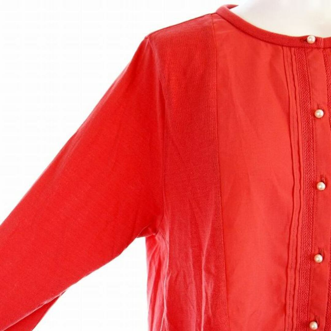 TO BE CHIC - トゥービーシック シャツ ブラウス ニット 長袖 切替 40