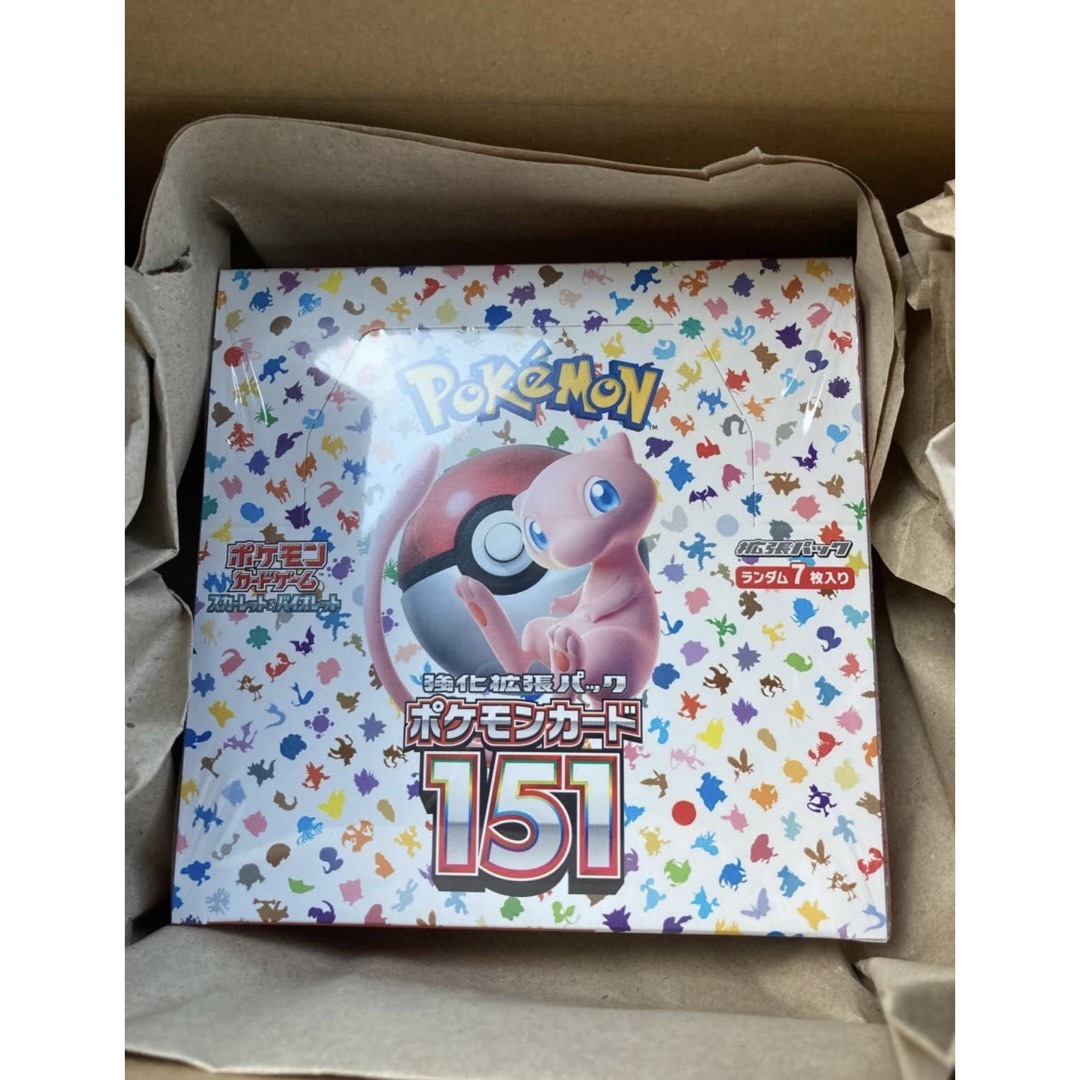 ポケモンカード 151 シュリンク付き 1BOX