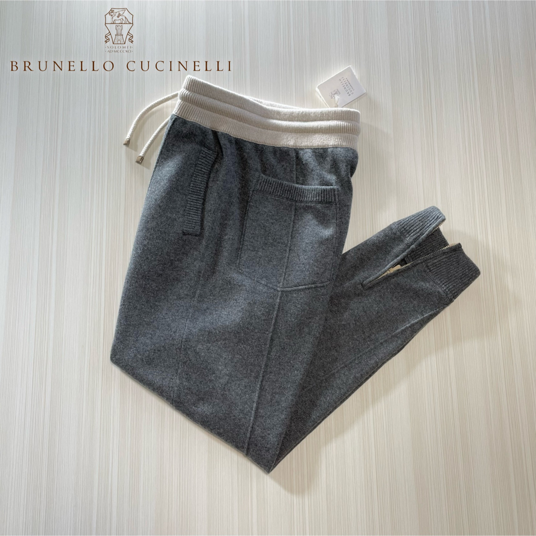 BRUNELLO CUCINELLI - K11☆未使用☆極上カシミヤ100% スウェット