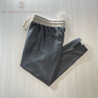 ブルネロクチネリ(BRUNELLO CUCINELLI)のK11★未使用★極上カシミヤ100% スウェットパンツ ブルネロクチネリ(その他)