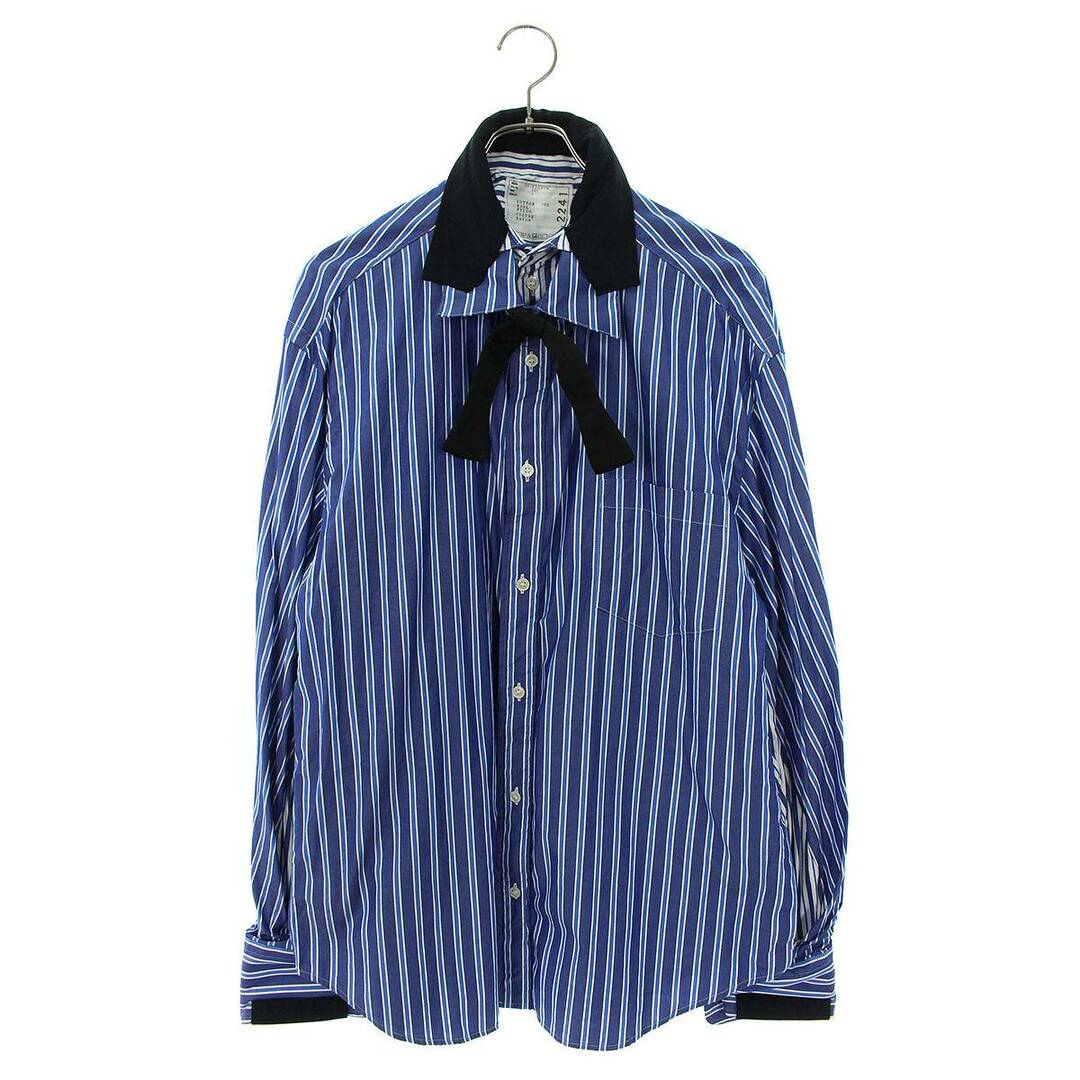 sacai - サカイ 20SS 20-02241M レイヤードポプリン長袖シャツ sacai - サカイ 20SS 20-02241M レイヤードポプリン長袖シャツ