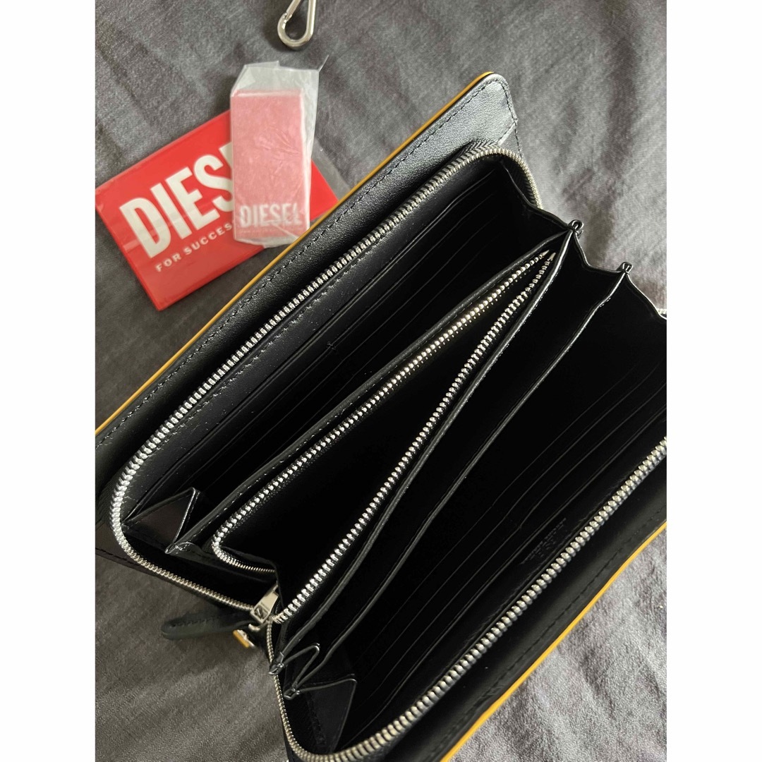 本物】DIESEL 1DR 人気二つ折り財布-