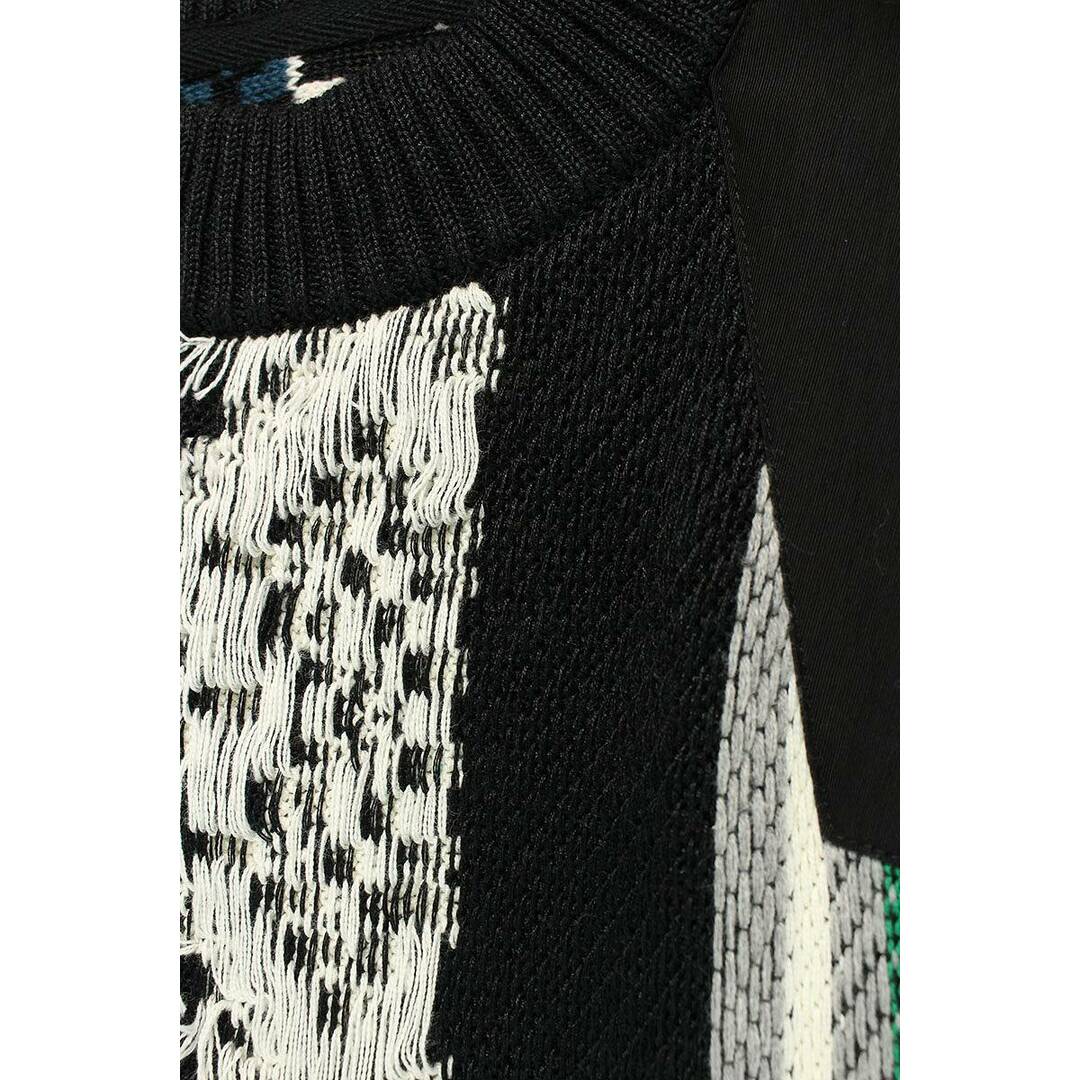 sacai - サカイ 22SS 22-02749M Rug Jacquard Knit Pullover ラグ