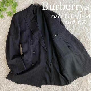 バーバリー(BURBERRY)の★DD様専用★バーバリーズ ダブルブレスト ストライプ 剣衿 40(テーラードジャケット)