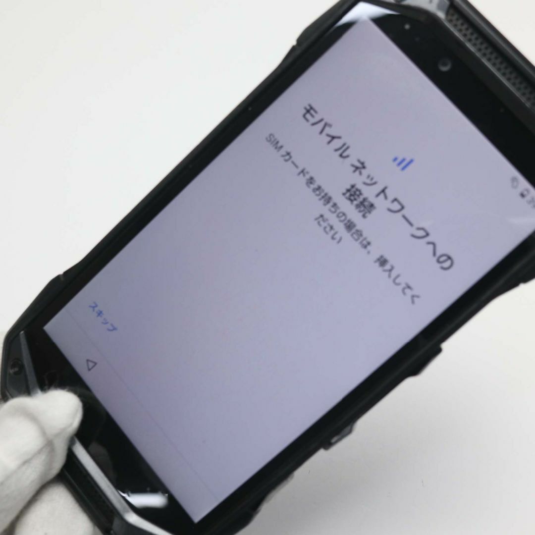 京セラ(キョウセラ)の良品中古 KYV46 TORQUE G04 ブラック  M777 スマホ/家電/カメラのスマートフォン/携帯電話(スマートフォン本体)の商品写真