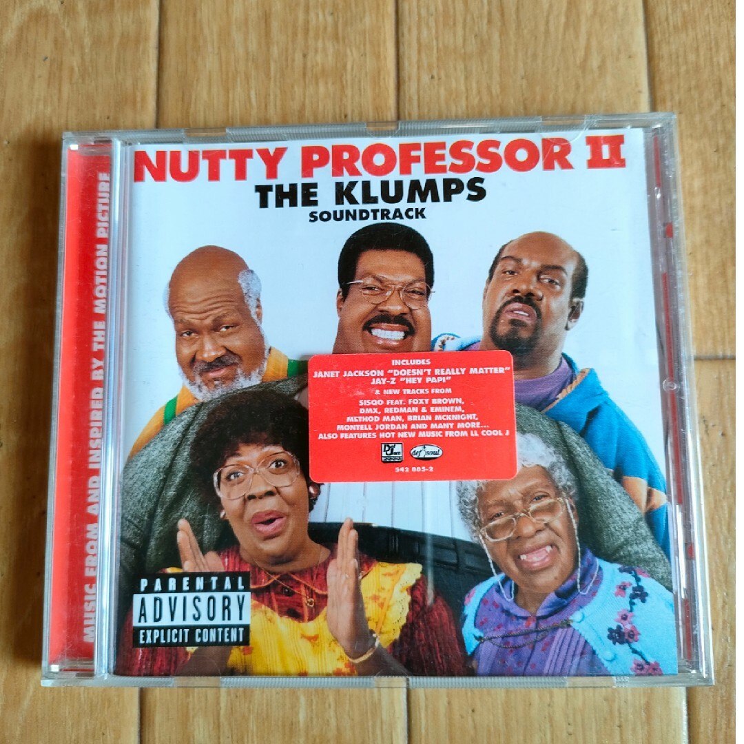 EU盤 廃盤 ナッティ・プロフェッサー2 サウンドトラック OST エンタメ/ホビーのCD(映画音楽)の商品写真