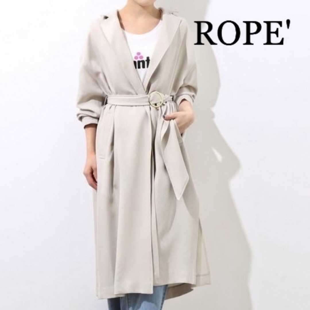 ROPE レディースコート ベージュ Sサイズ