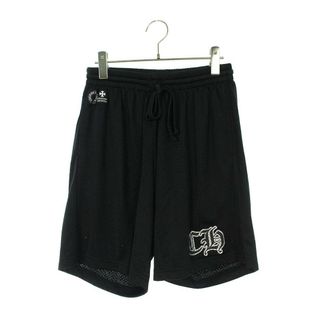 クロムハーツ  MESH VARSITY SHORTS CHプリントメッシュハーフパンツ メンズ M