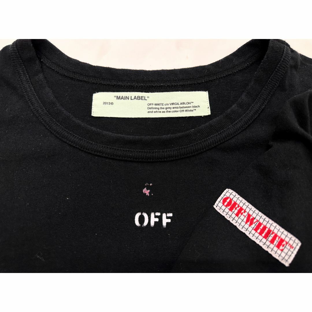 Off-White GALAXY Tシャツ L オフホワイト ギャラクシー