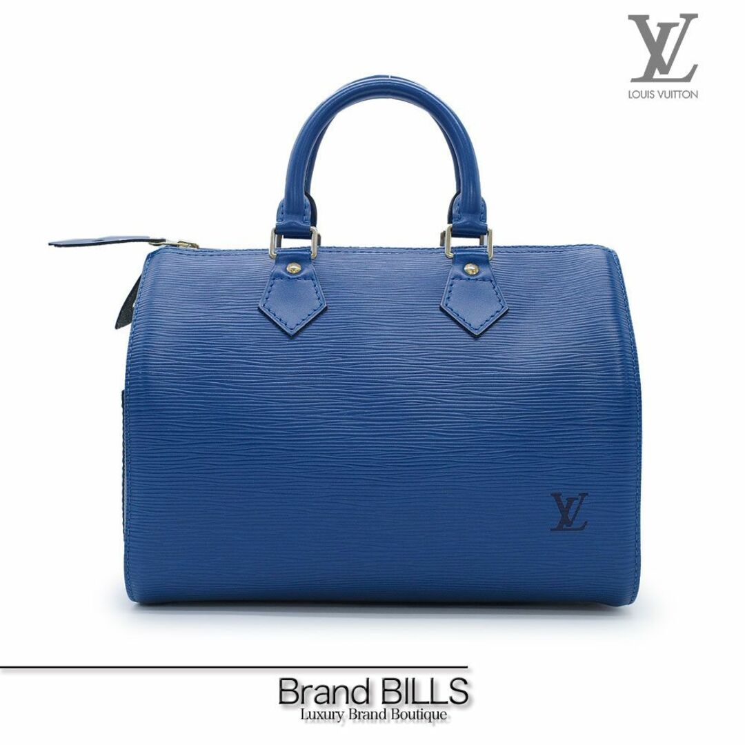 Louis Vuitton 美品 青 エピ スピーディ 25 ハンドバッグ