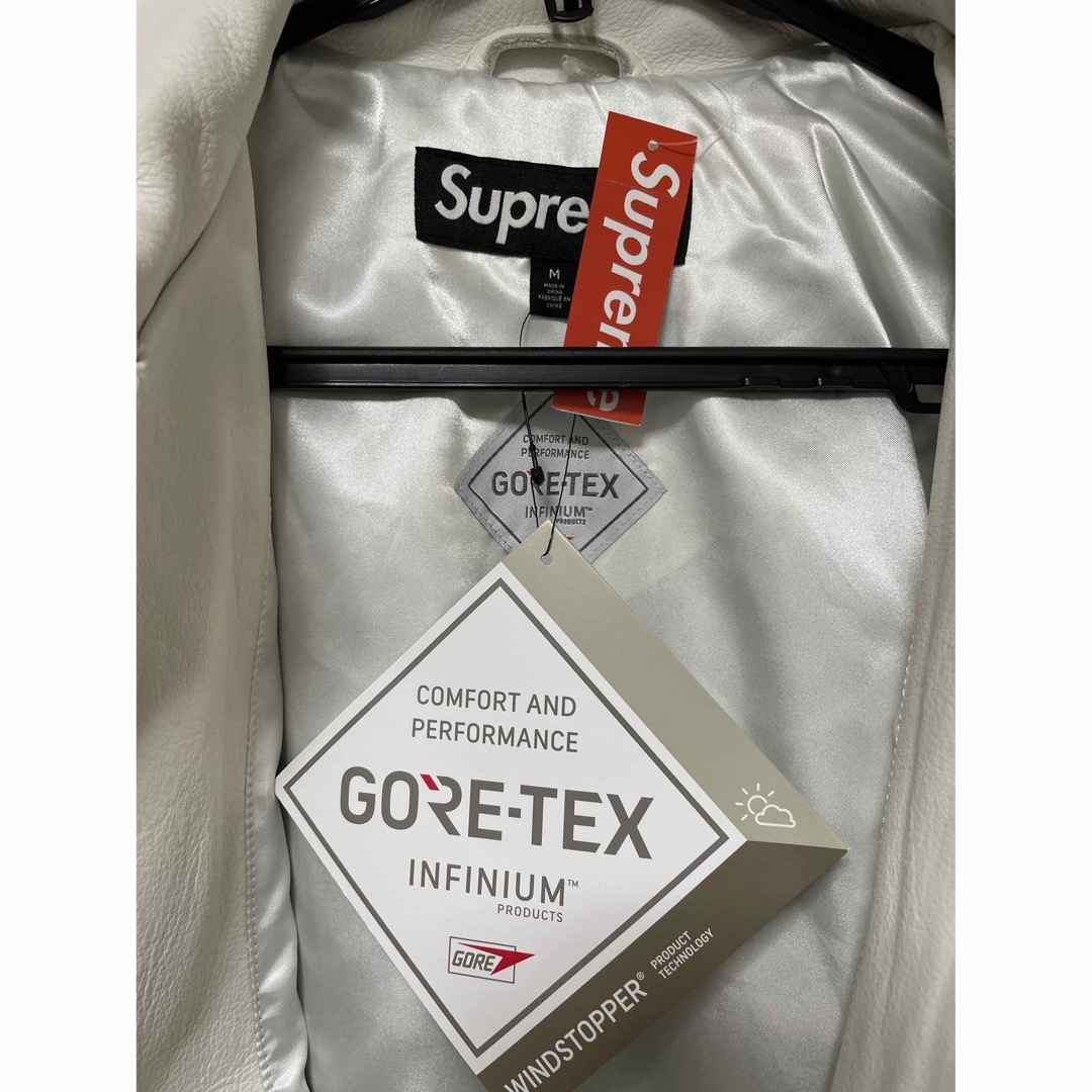 M ☆ Gore-Tex Leather Varsity Jacket