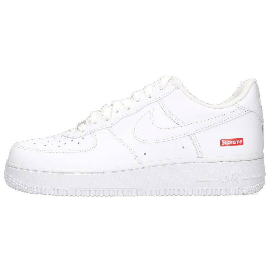 ナイキ ×シュプリーム SUPREME  AIR FORCE 1 LOW CU9225-100 エアフォース1スニーカー メンズ 27cm