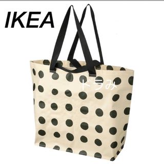 イケア(IKEA)のIKEA　イケア　セックシェラ　キャリーバッグ　水玉柄　1枚　(トートバッグ)