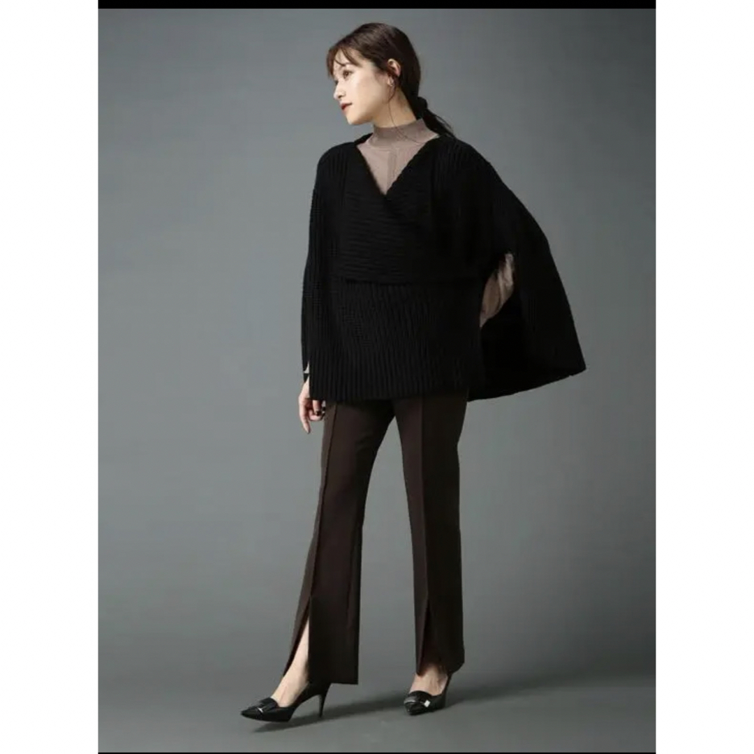 L'Or Double-breasted Cape Coat 3