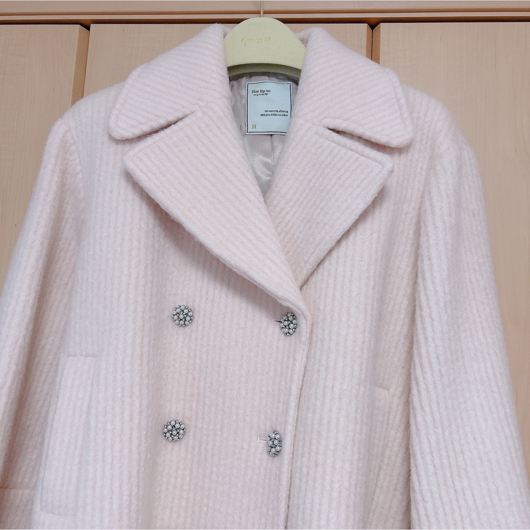 herlipto Odette Wool-Blend Coat アウター