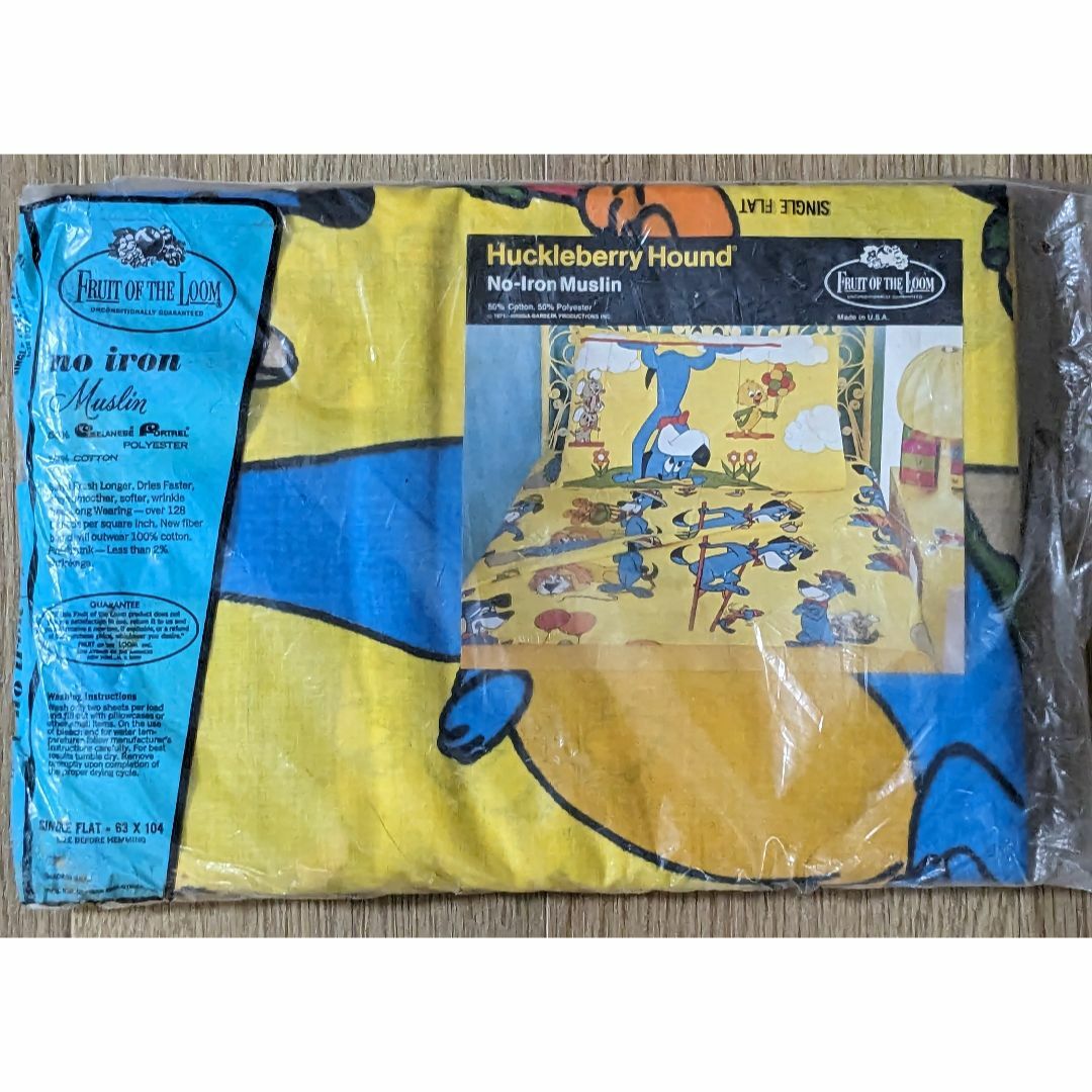 ♪ハックルベリー♪ハンナバーバラ♪定番柄♪シーツ♪新品・未開封♪入