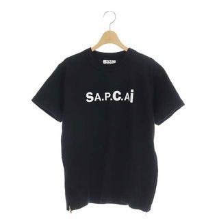 sacai - サカイ ×アーペーセー A.P.C. サイドジップ ロゴTシャツ 半袖