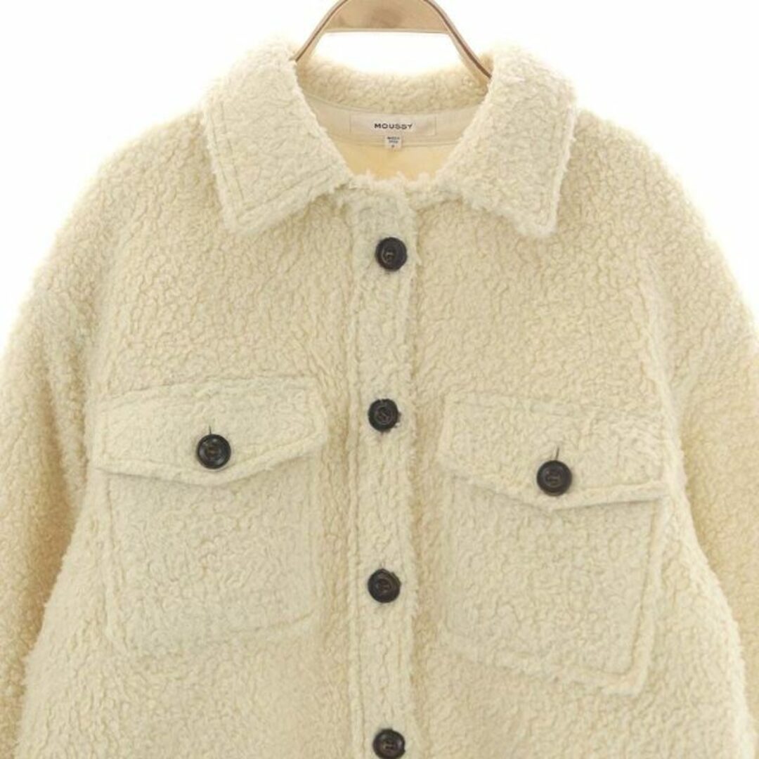 moussy - マウジー OVER SIZED BOA JACKET ジャケット ボアの通販 by