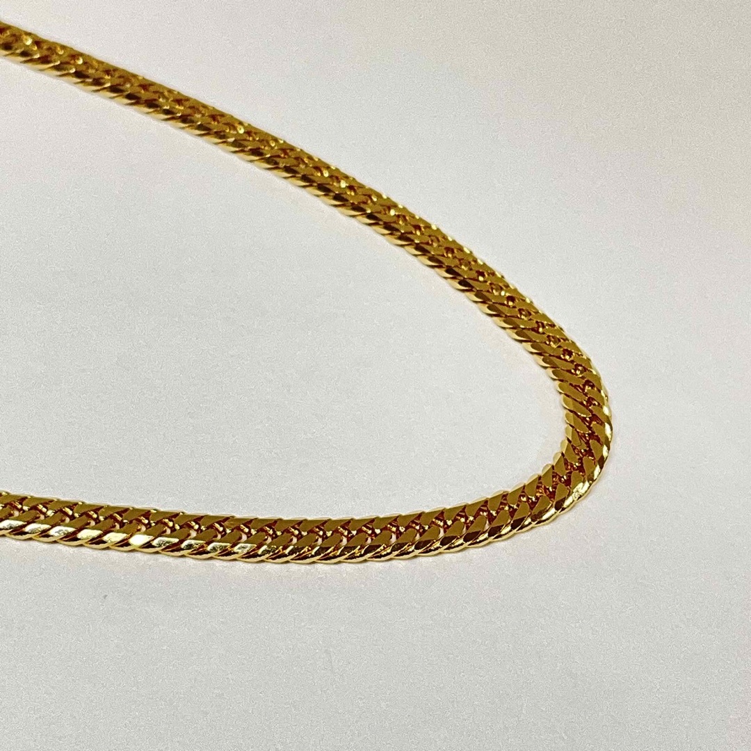 極美品!K18 喜平 ネックレス 10g 40cm 18金 6面 ダブルの通販 by