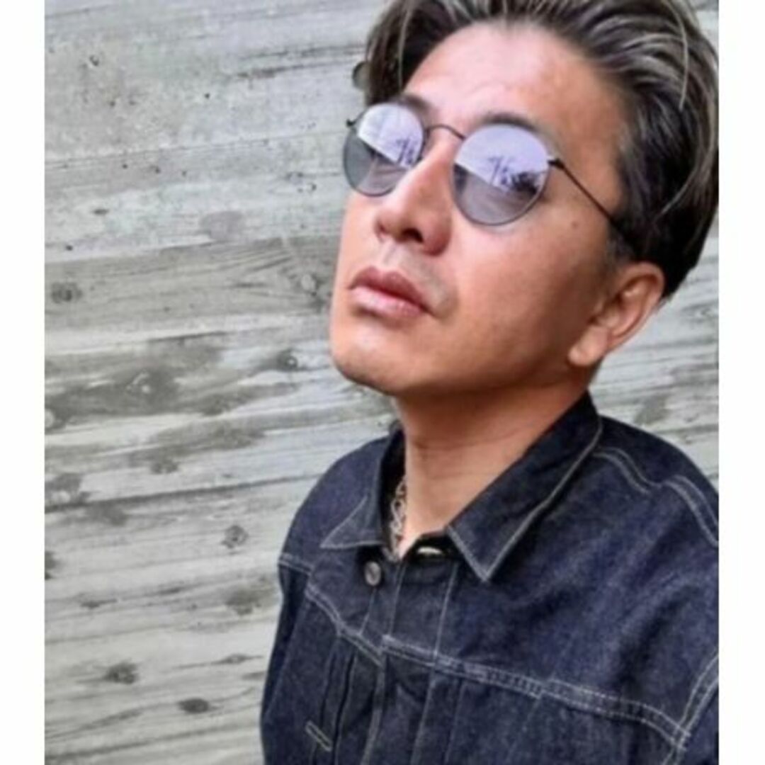 Ray-Ban(レイバン)の新品正規品 レイバン ラウンドメタル RB3447 002/64 ブルーグレイ メンズのファッション小物(サングラス/メガネ)の商品写真