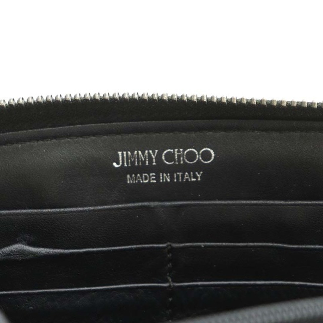 JIMMY CHOO - ジミーチュウ 長財布 ラウンドファスナー スタースタッズ